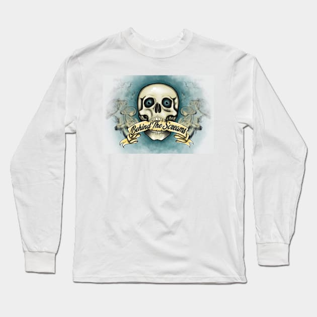 2021 Skull Logo Long Sleeve T-Shirt by Behind The Screams Podcast